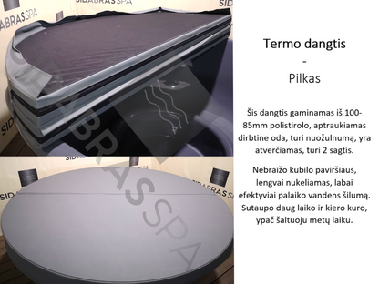 Termo dangtis 200 cm